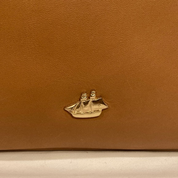 Like New Brahmin Brayden Tote in Charleston Tan (ABBA) - Picture 3 of 15